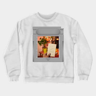 A Crow Looked at Me Game Cartridge Crewneck Sweatshirt